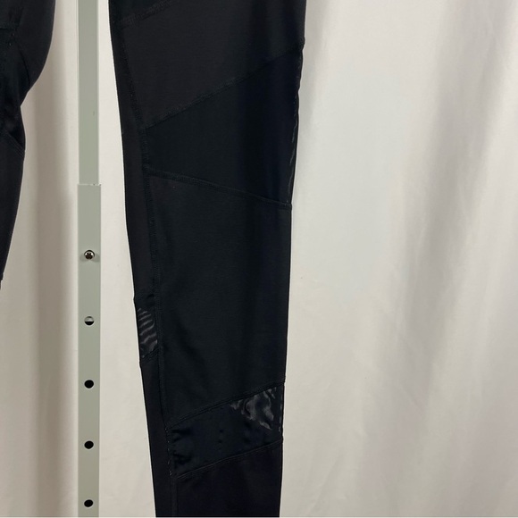 Core 10 Women Small High Waist Icon Series The Warrior Mesh Legging Running Yoga - Picture 6 of 10
